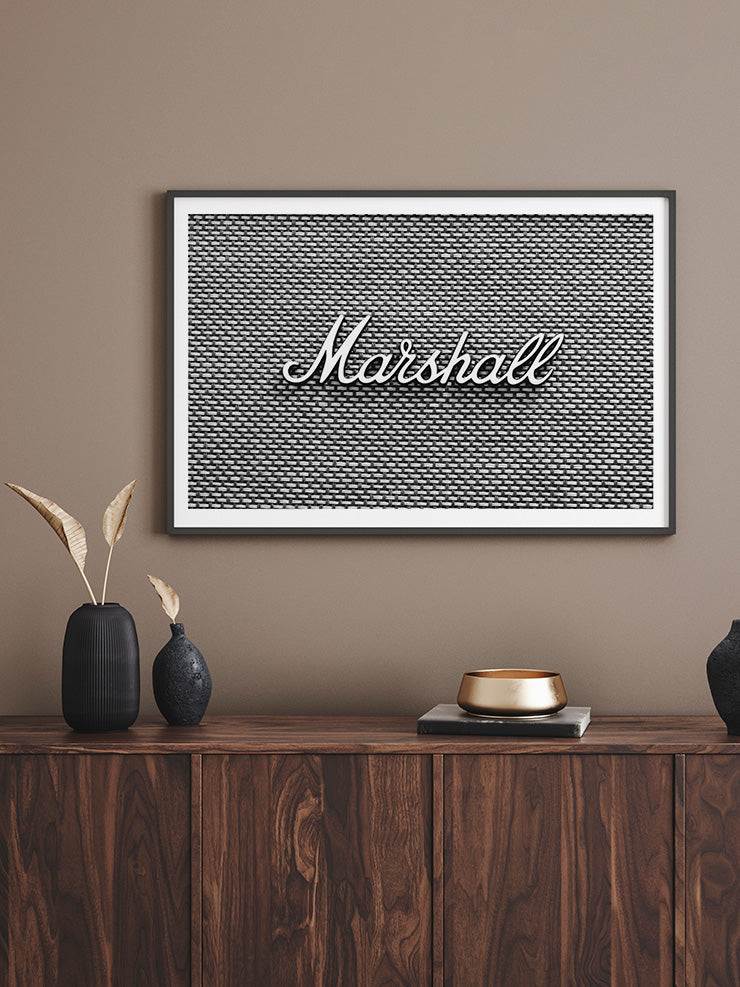Marshall - Art Print  Poster
