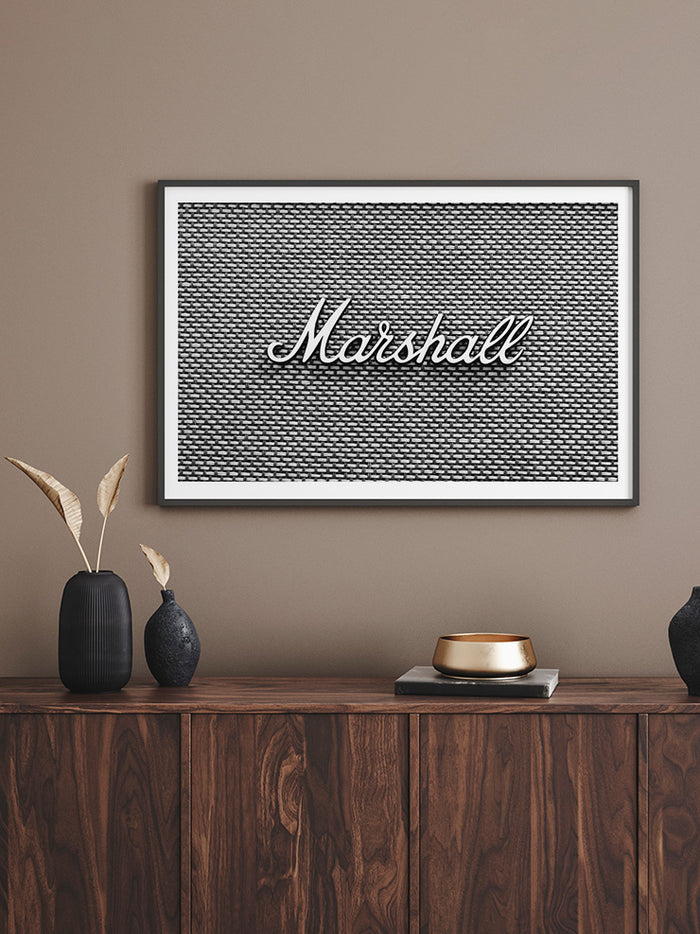 Marshall - Art Print  Poster
