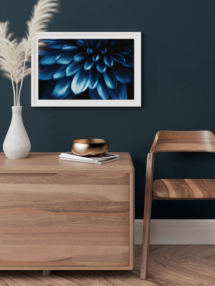 Derin Mavi N2 - Art Print  Poster