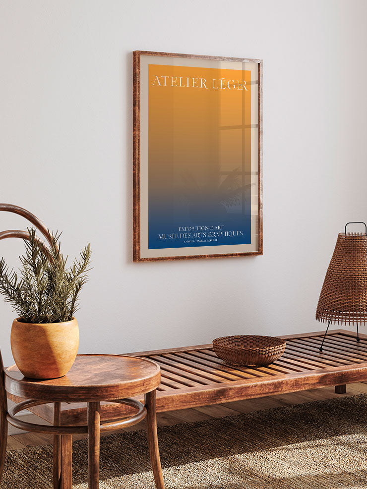 Atelier Leger Exposition D'art - Art Print  Poster