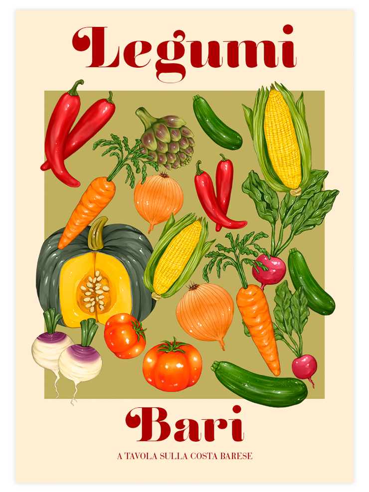 Legumi - Art Print Ürün ana görseli