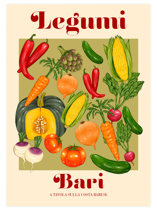 Legumi - Fine Art Poster