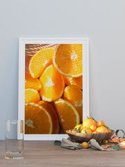 Portakal Dilimleri Poster - Giclée Baskı