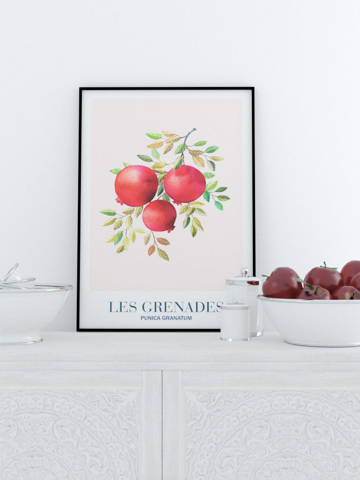 Les Grenades - Art Print Ürün ikincil görseli