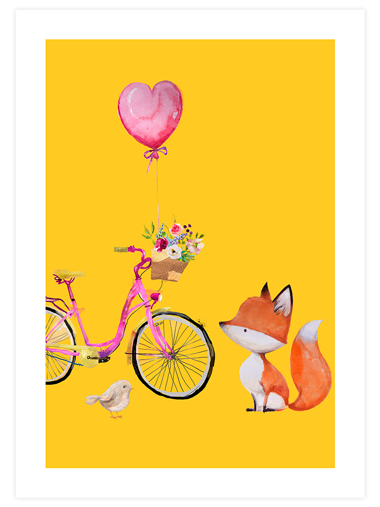 Minik Tilki N2 - Art Print