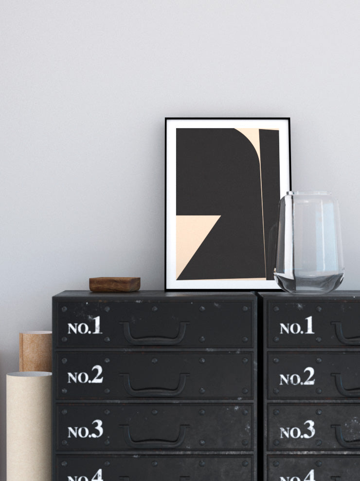 Block Three - Art Print Ürün ikincil görseli