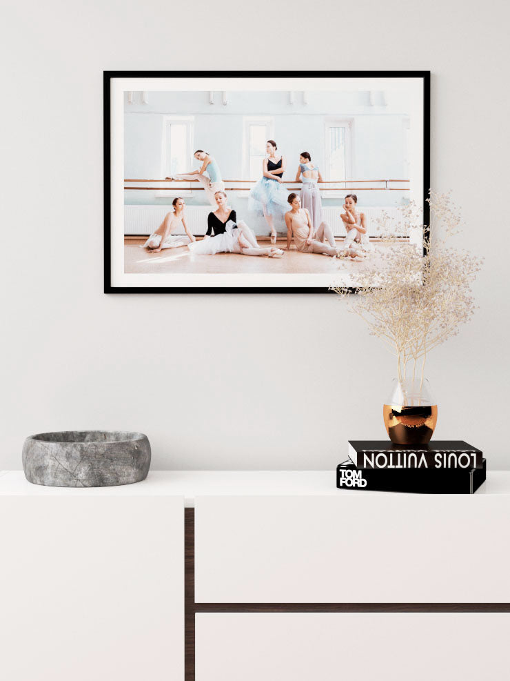 Les Ballerines N1 - Art Print  Poster