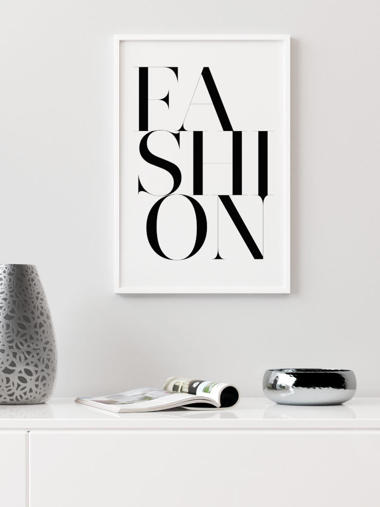 Fashion - Art Print  Poster
