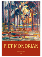 Mondrian Bois Près d'Oele - Art Print