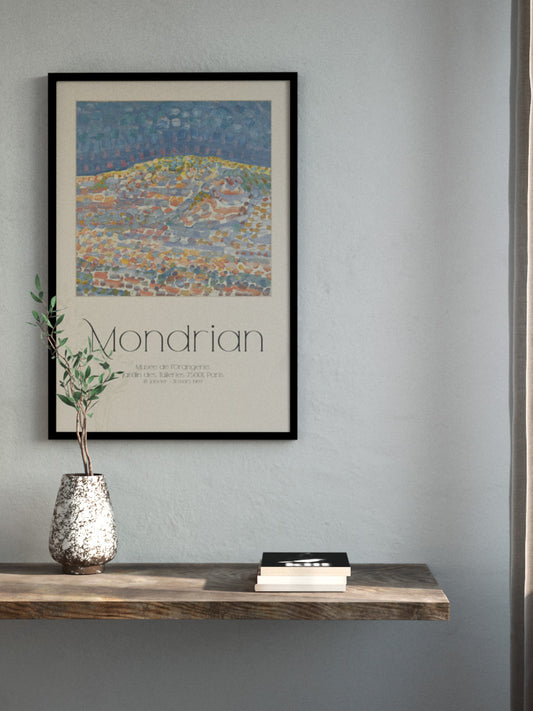 Mondrian Afiş N3 - Fine Art Poster