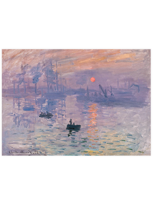 Monet Impression Sunrise - Art Print