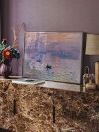 Monet Impression Sunrise - Art Print