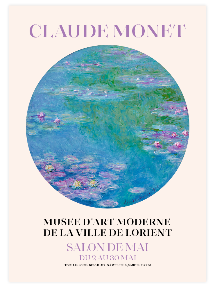 Claude Monet Afiş N5 - Art Print Ürün ana görseli