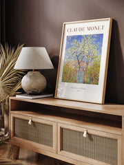 Monet Pear Tree in Flower - Fine Art Poster