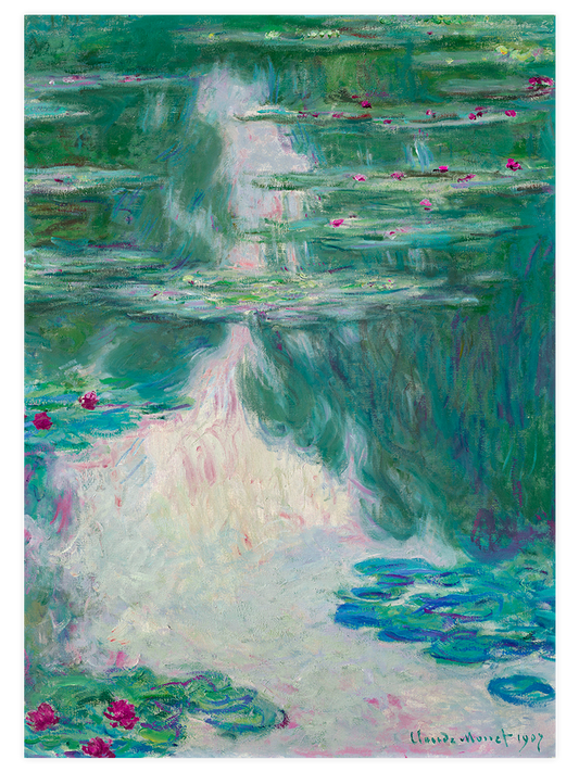 Claude Monet Nympheas Poster - Giclée Baskı