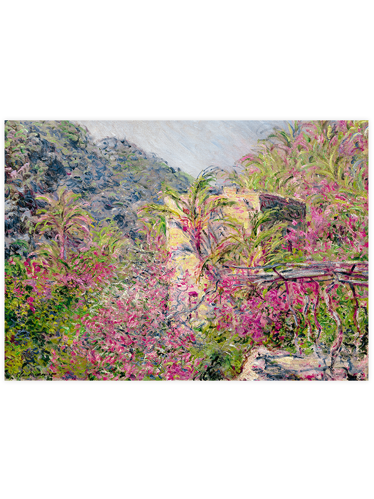 Monet The Valley of Sasso - Art Print Ürün ana görseli