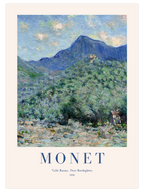 Monet Valle Buona Near Bordighera - Art Print