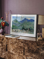 Monet Valle Buona Near Bordighera - Art Print