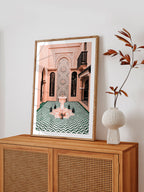 Mozaikli Çeşme N2 - Art Print