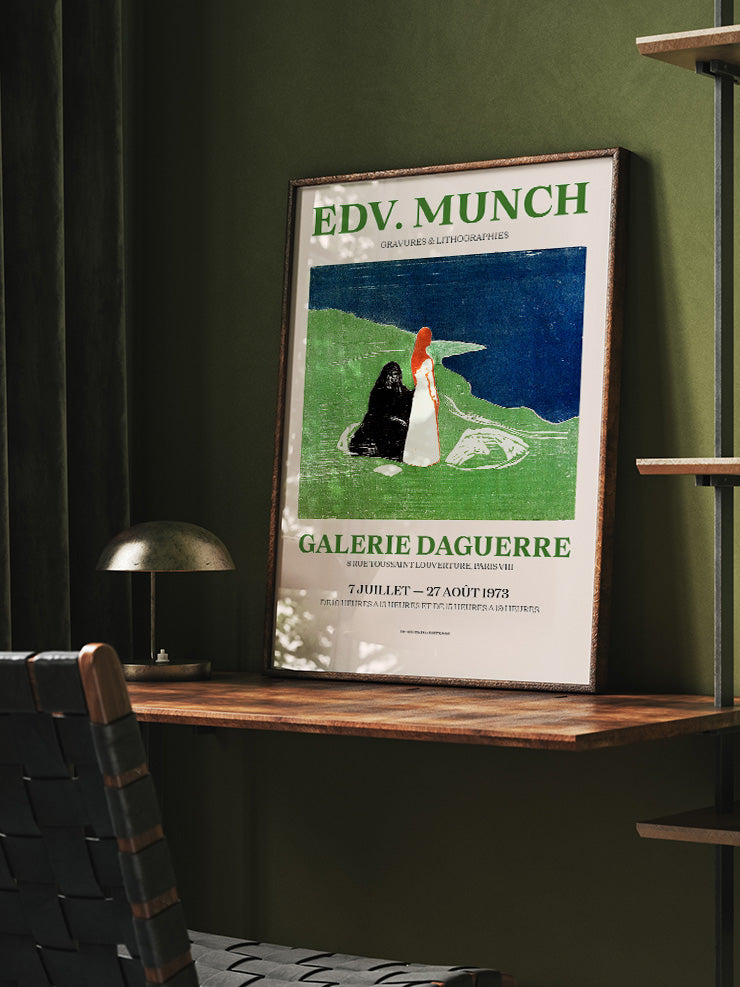 Edvard Munch Afiş N3 - Art Print Ürün ikincil görseli