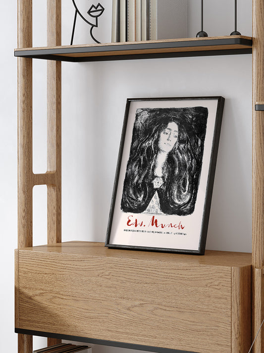 Edvard Munch Afiş Poster - Giclée Baskı