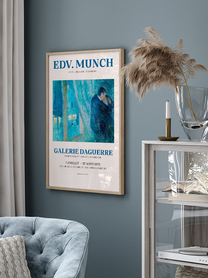 Edvard Munch Afiş N4 - Art Print  Poster