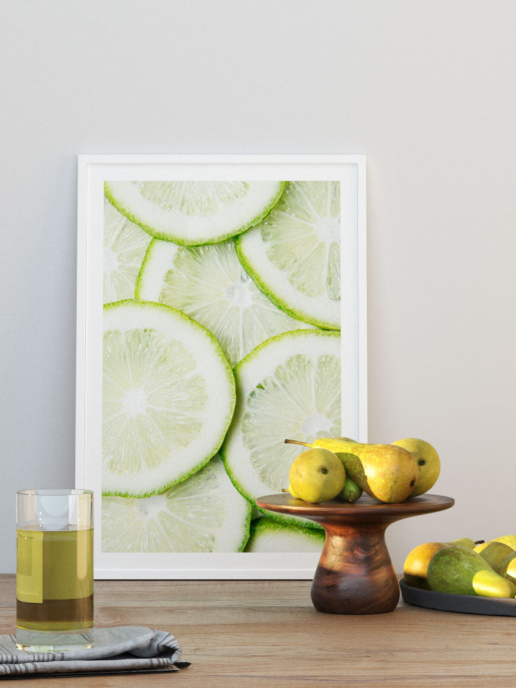 Limes - Art Print  Poster