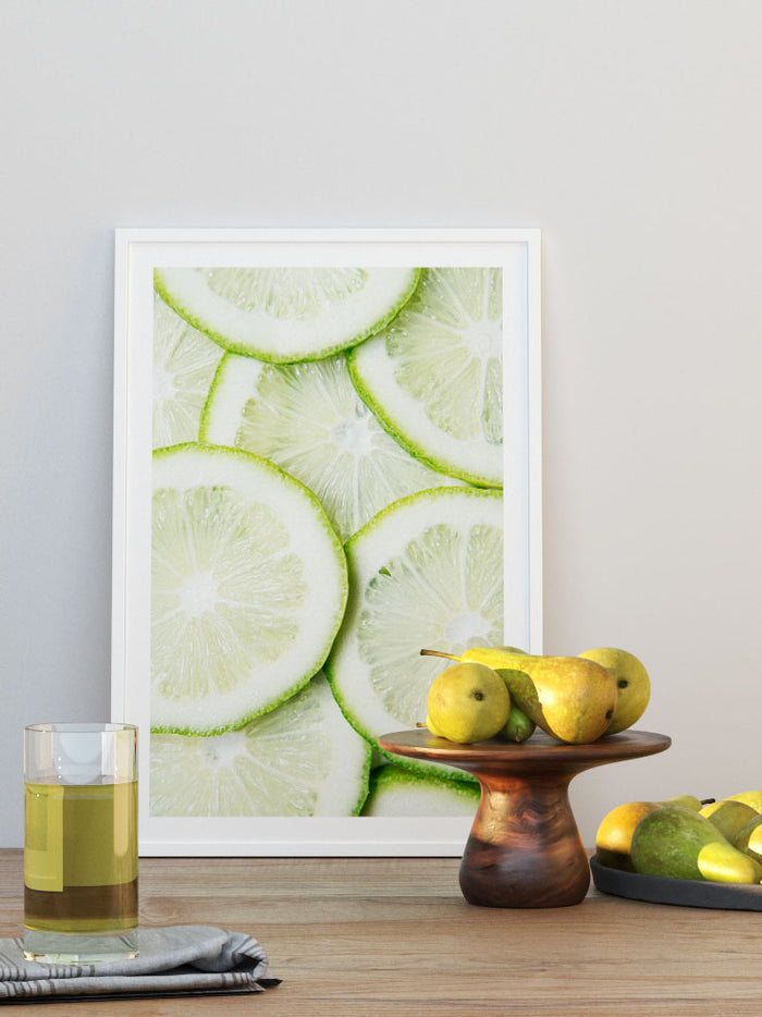 Limes - Art Print  Poster