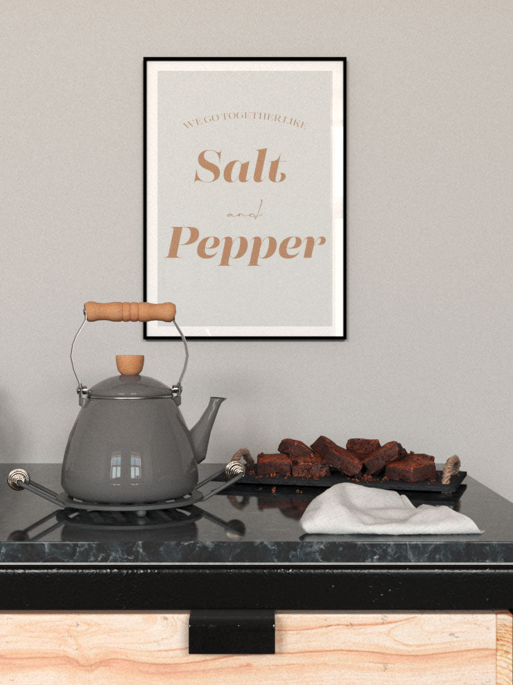 Salt And Pepper - Art Print Ürün ikincil görseli
