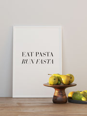 Eat Pasta - Fine Art Poster