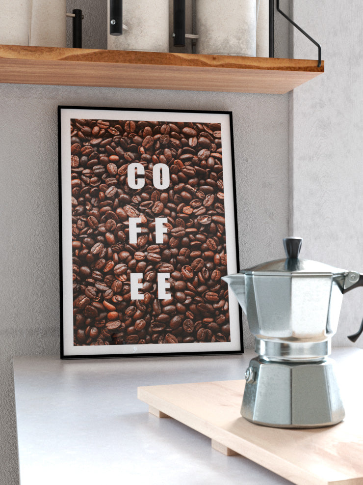 Coffee - Art Print  Poster