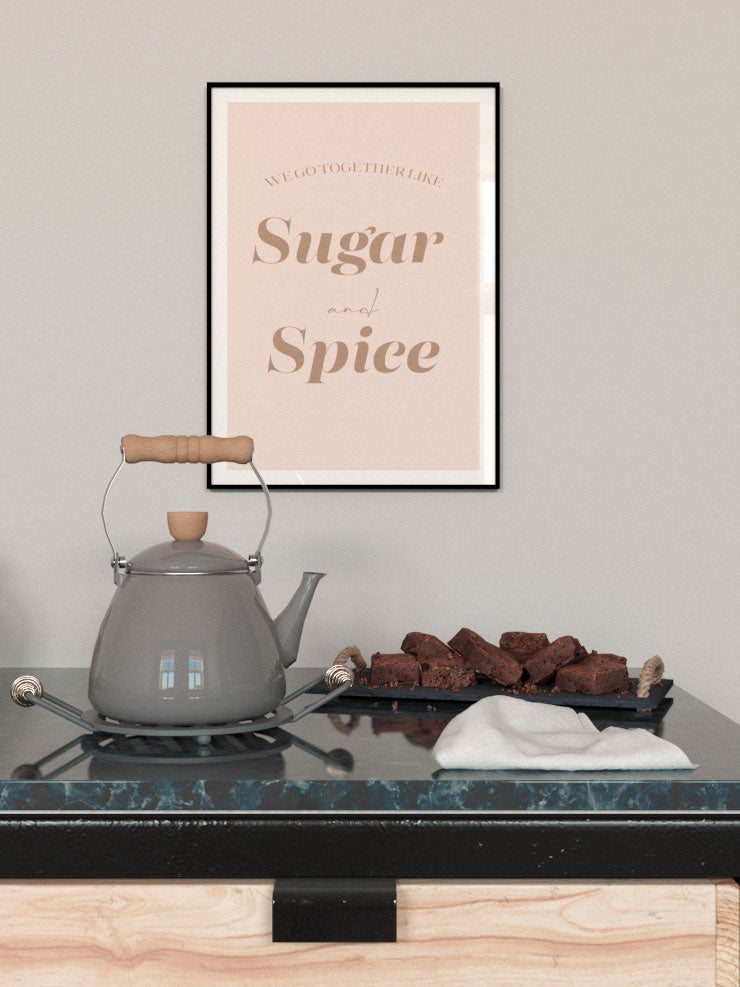 Sugar and Spice - Art Print  Poster