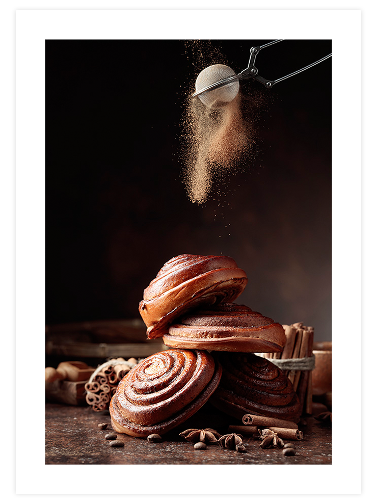 Cinnamon Rolls - Art Print