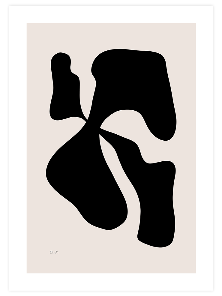 New Form - Art Print Sanatsal Poster