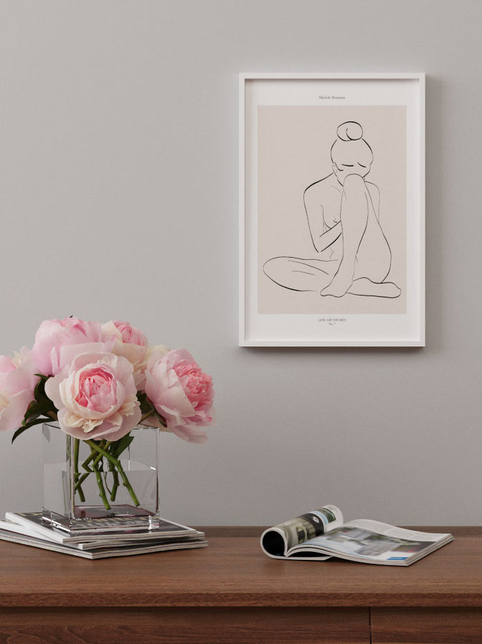 Kadın N3 - Art Print  Poster