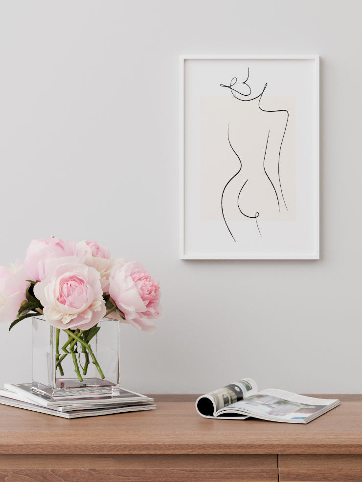 Nü N2 - Art Print  Poster