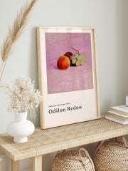 Odilon Redon Still Life With Fruit - Fine Art Poster