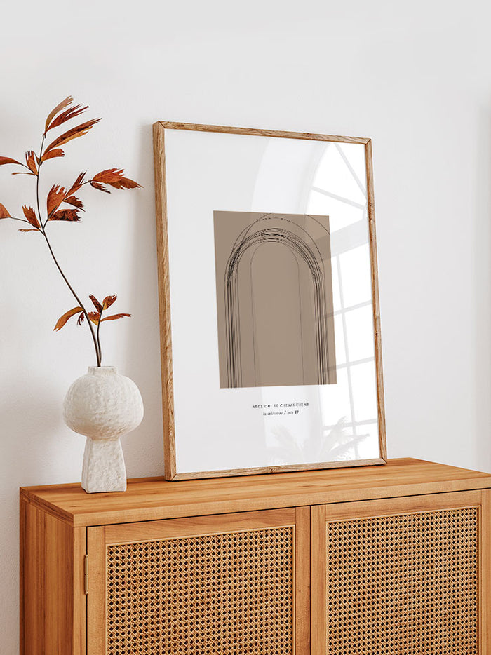 Arcs Qui Se Chevauchent - Art Print  Poster