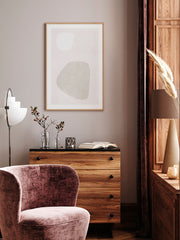 Creamy Shapes - Fine Art Poster