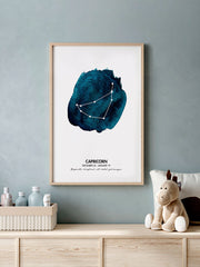 Oğlak Burcu - Fine Art Poster