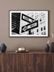 One Way - Fine Art Poster