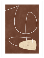 Organic Lines 2 - Art Print