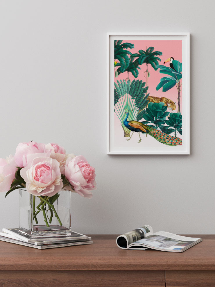 Beautiful Jungle N1 - Art Print Ürün ikincil görseli