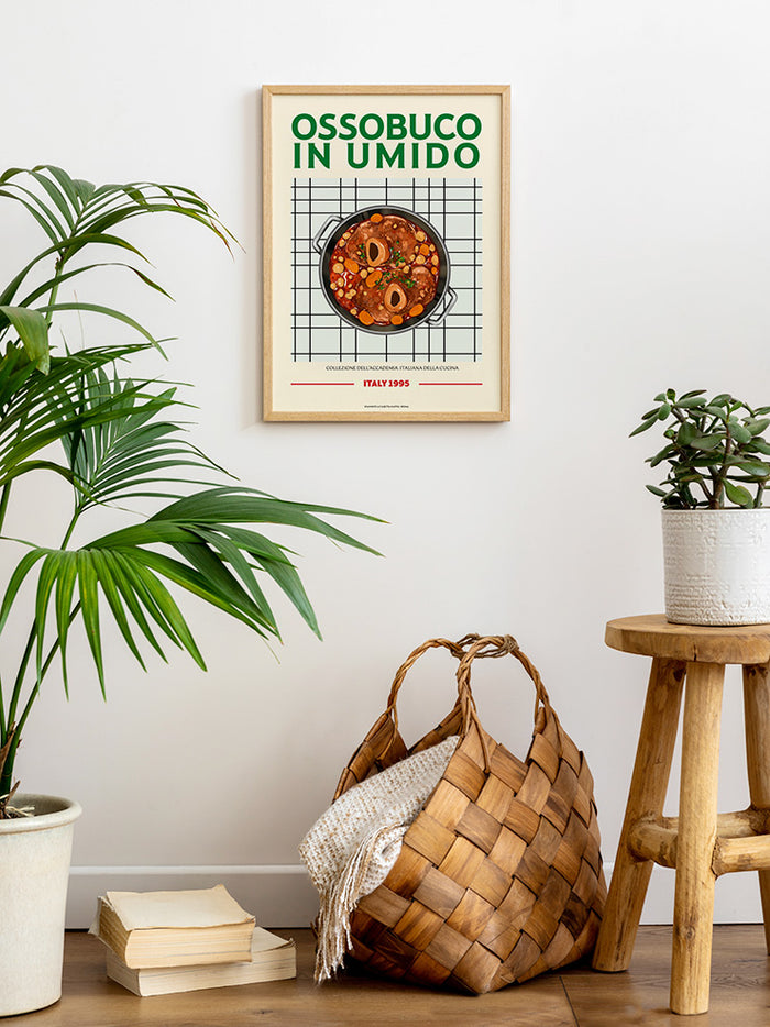 Ossobuco in Umido - Art Print  Poster