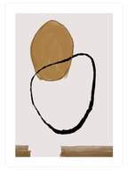 Painted Abstract - Art Print