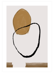 Painted Abstract - Fine Art Poster