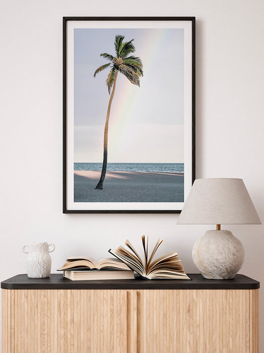 La Palmera Poster - Giclée Baskı