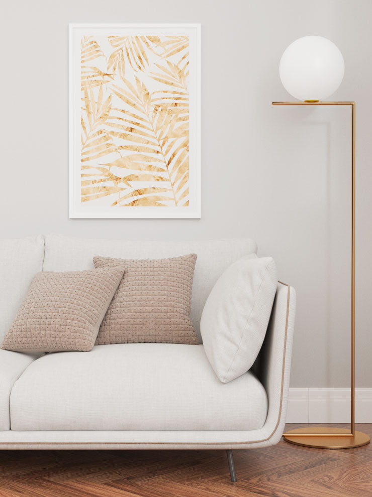 Palmiye Yaprakları N1 - Art Print