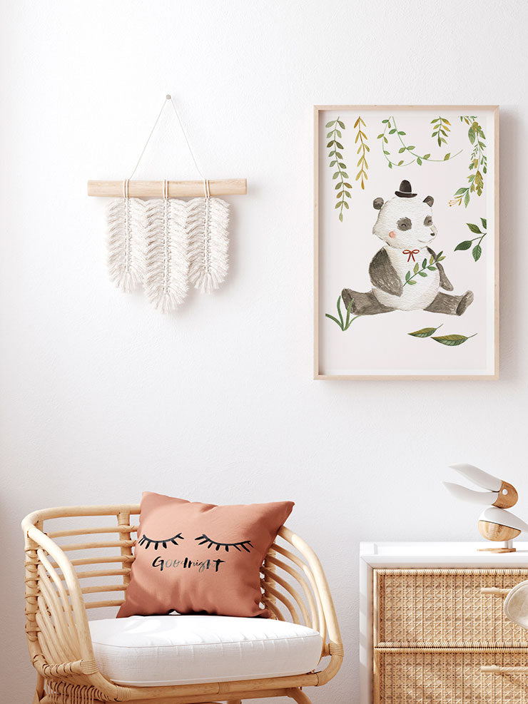 Panda - Art Print Ürün ikincil görseli