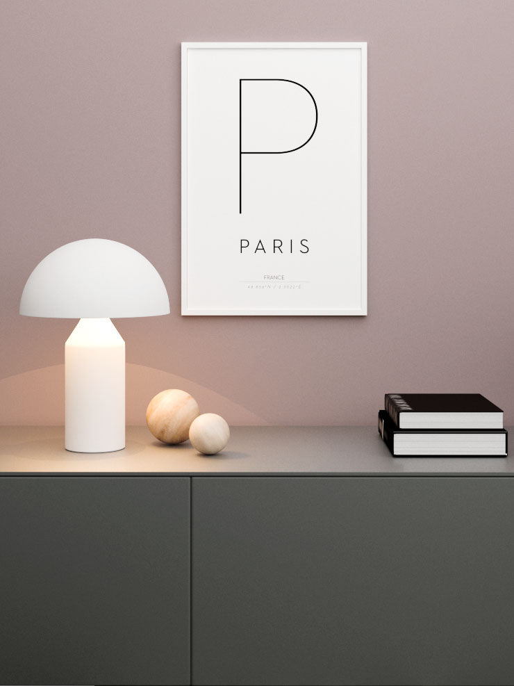 P De Paris - Art Print